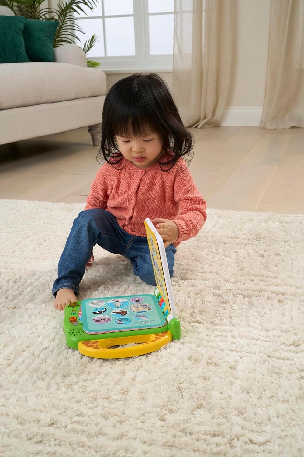 کتاب کودک LeapFrog با صدای حیوانات و رنگها مدل 100 Animals کتاب کودک LeapFrog با صدای حیوانات و رنگها مدل 100 Animals