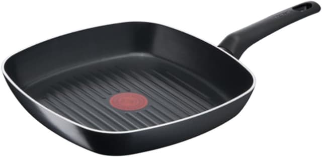 تابه گریل Tefal تیتانیوم 1X SimpleCook با کف پخش حرارت 26 Cm مدل 2100118532 تابه گریل Tefal تیتانیوم 1X SimpleCook با کف پخش حرارت 26 Cm مدل 2100118532