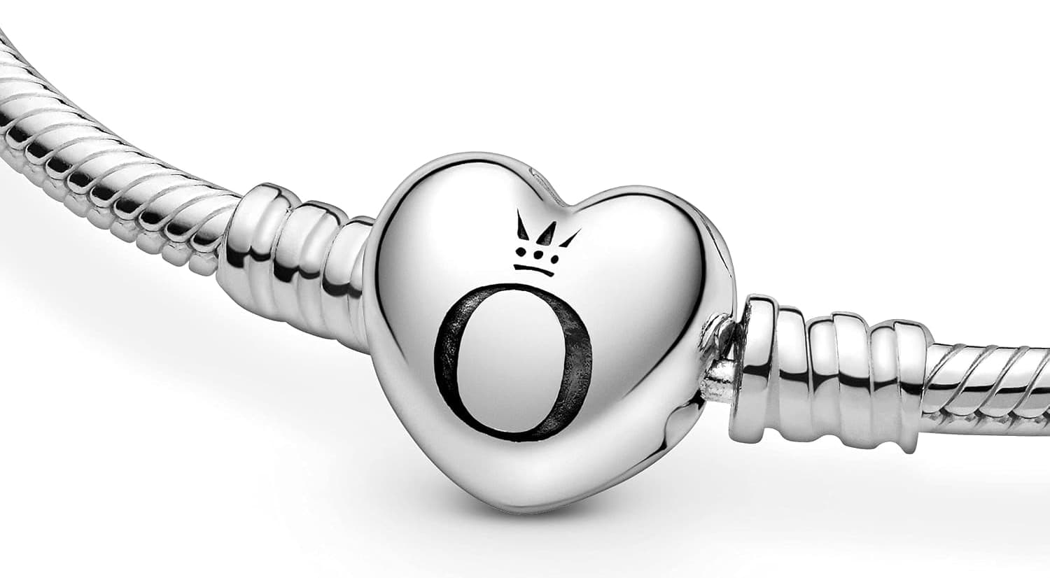 دستبند زنانه PANDORA Moments نقره استرلینگ قفل قلبی زنجیر مار برای آویز 16 CM دستبند زنانه PANDORA Moments نقره استرلینگ قفل قلبی زنجیر مار برای آویز 16 CM