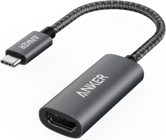 مبدل USB C به HDMI Anker با پشتیبانی از 4K@60Hz مبدل USB C به HDMI Anker با پشتیبانی از 4K@60Hz
