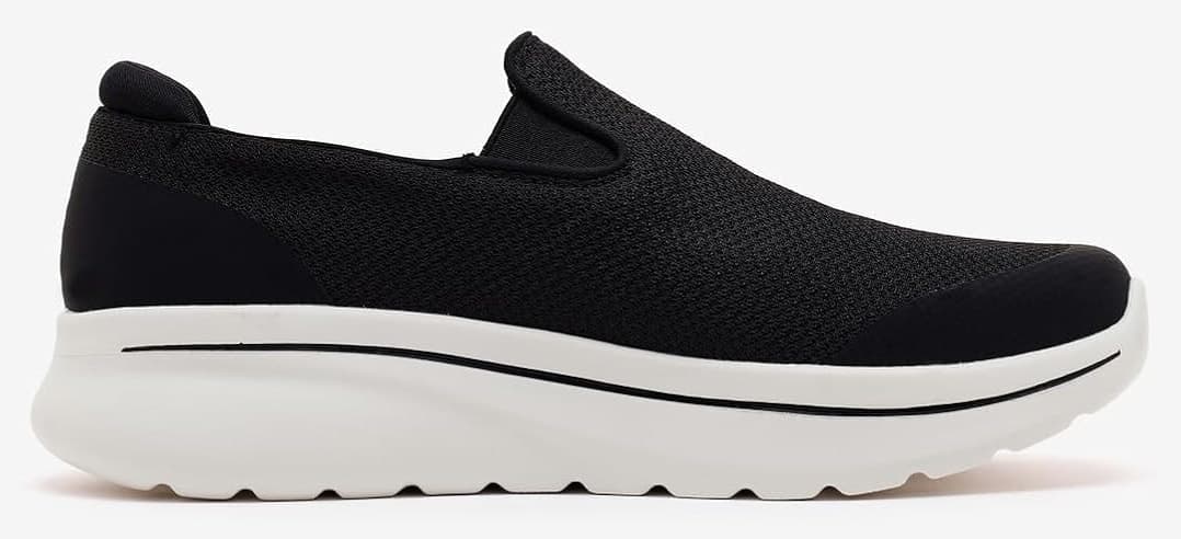 کفش پیادهروی مردانه Skechers Go Walk Arch Fıt N-Joy-Talen مشکی مدل 217074Tk Bkw کفش پیادهروی مردانه Skechers Go Walk Arch Fıt N-Joy-Talen مشکی مدل 217074Tk Bkw