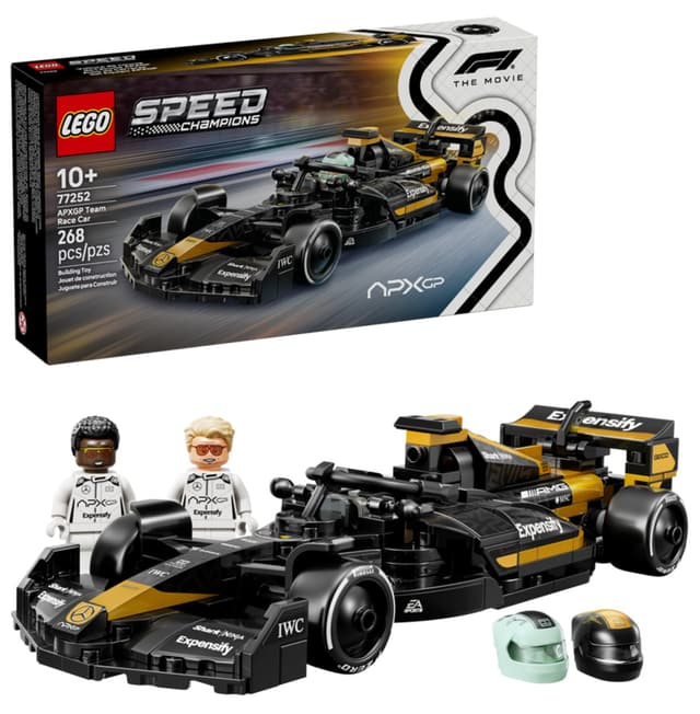 لگو 77252 Speed Champions ماشین مسابقه تیم APXGP از فیلم F1 لگو 77252 Speed Champions ماشین مسابقه تیم APXGP از فیلم F1