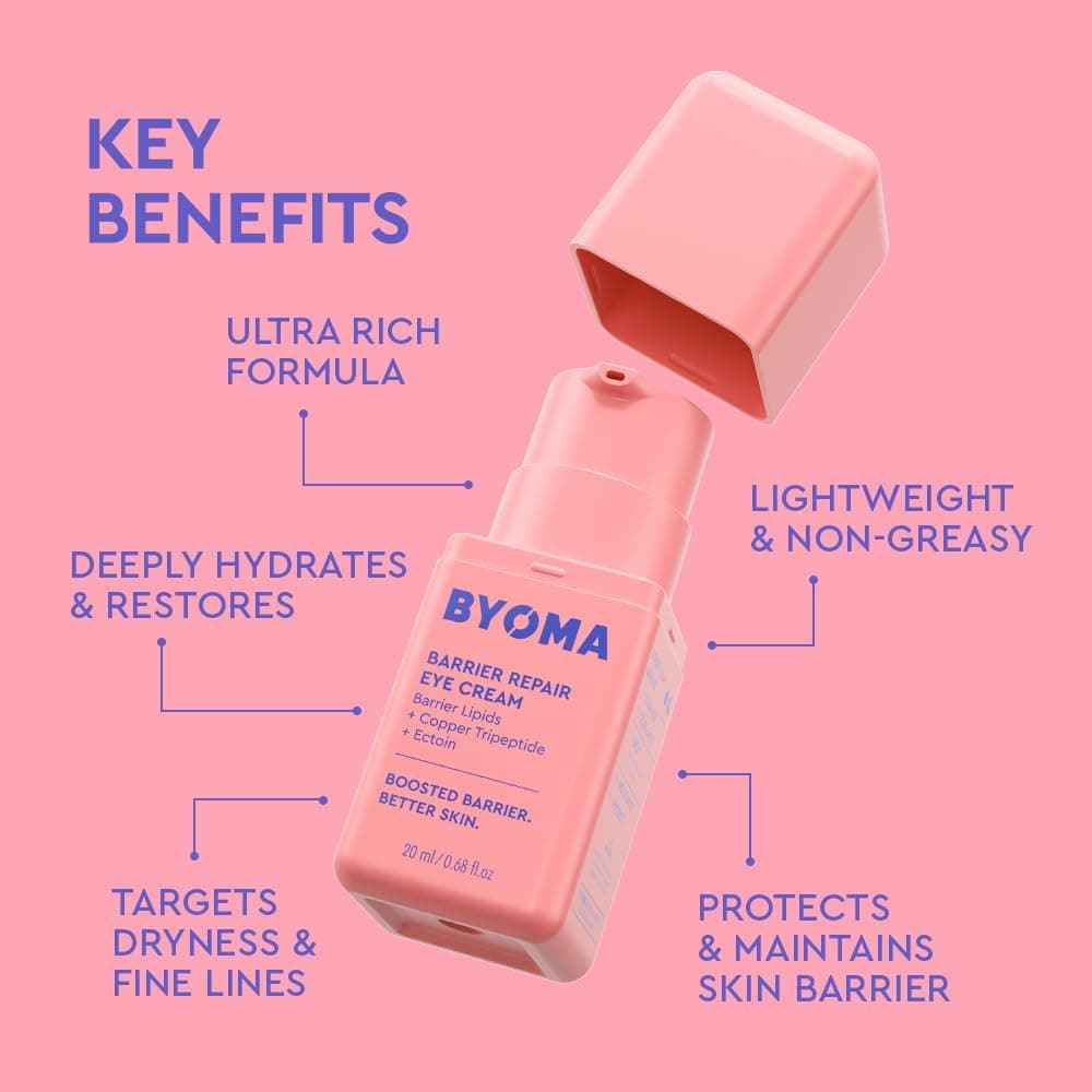 کرم دور چشم BYOMA ترمیمکننده سد پوستی .67 fl.oz کرم دور چشم BYOMA ترمیمکننده سد پوستی .67 fl.oz