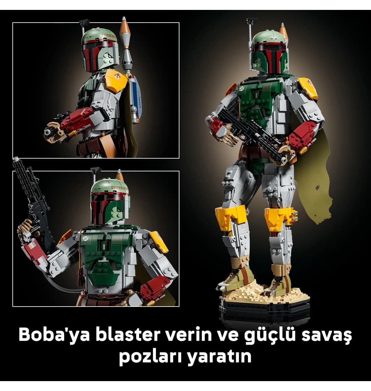 لگو Star Wars تزئینی مدل Boba Fett 75455 با 1544 قطعه لگو Star Wars تزئینی مدل Boba Fett 75455 با 1544 قطعه