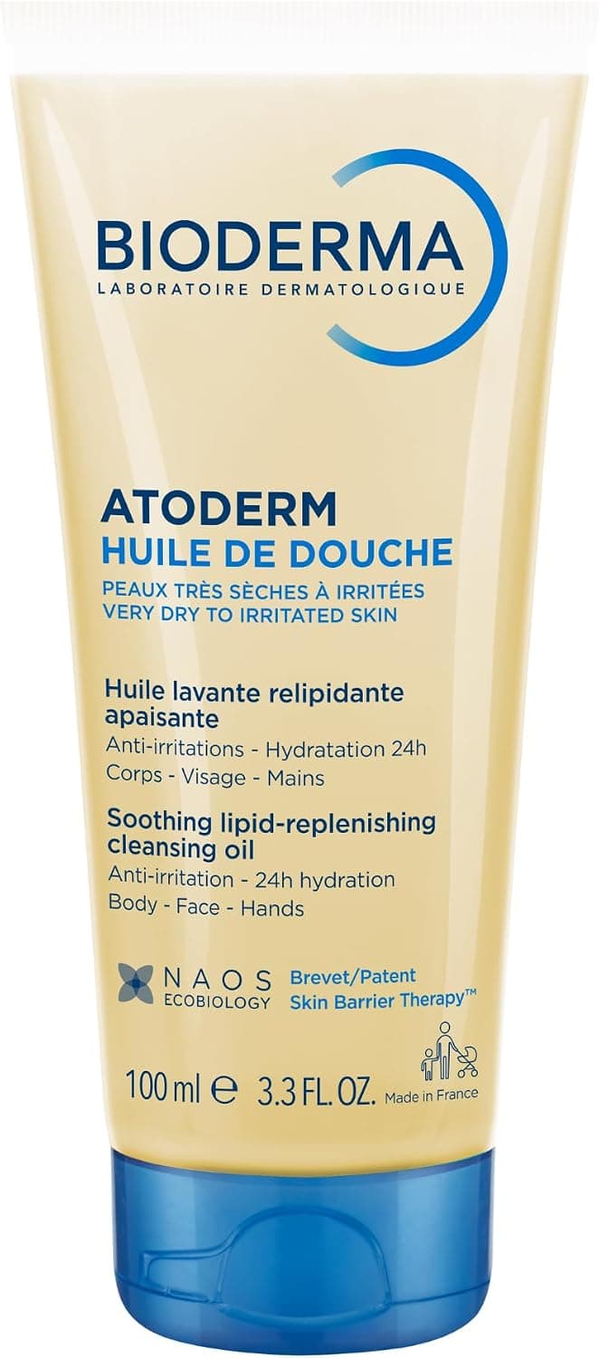 روغن دوش Bioderma Atoderm مرطوبکننده و مغذی پوست خشک نیاسینامید 1 Lt روغن دوش Bioderma Atoderm مرطوبکننده و مغذی پوست خشک نیاسینامید 1 Lt