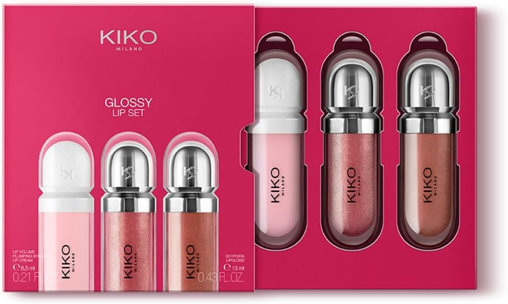کیت آرایش لب Kiko Milano مدل GLOSSY LIP SET 01 کیت آرایش لب Kiko Milano مدل GLOSSY LIP SET 01