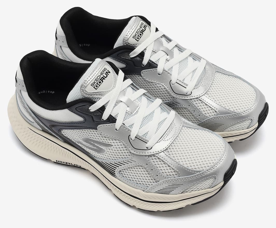 کفش ورزشی مردانه Skechers GO RUN CONSISTENT 2.0-VOLT سفید مدل 220883 OFWT کفش ورزشی مردانه Skechers GO RUN CONSISTENT 2.0-VOLT سفید مدل 220883 OFWT
