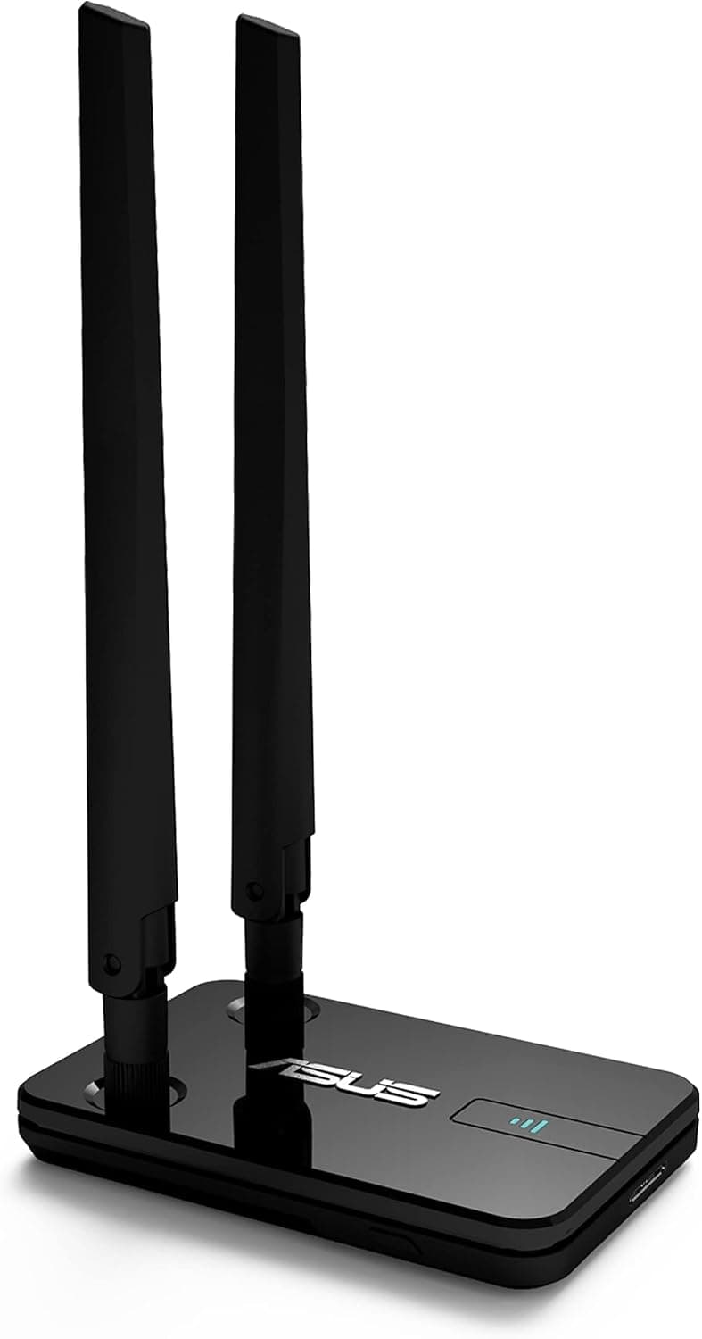 آداپتور USB بیسیم ASUS مدل USB-AC58 با دو باند AC1300 آداپتور USB بیسیم ASUS مدل USB-AC58 با دو باند AC1300