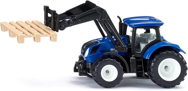 اسباببازی لیفتراک و پالت Siku New Holland اسباببازی لیفتراک و پالت Siku New Holland