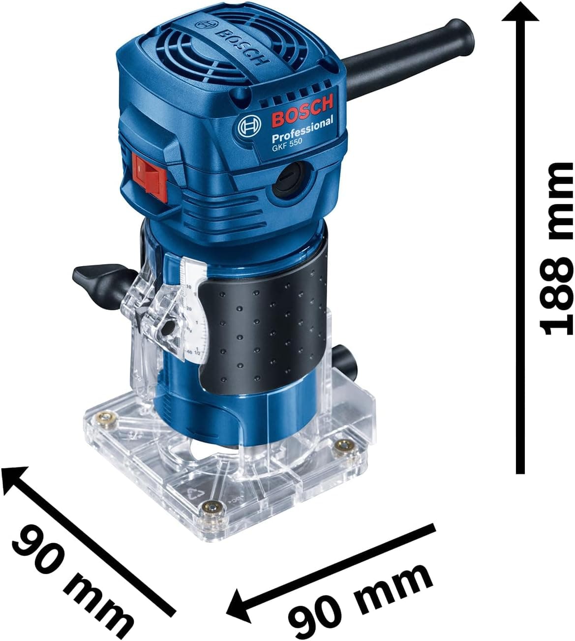 دستگاه فرز Bosch Professional 550 وات پنسه 6 mm مدل GKF 550 دستگاه فرز Bosch Professional 550 وات پنسه 6 mm مدل GKF 550