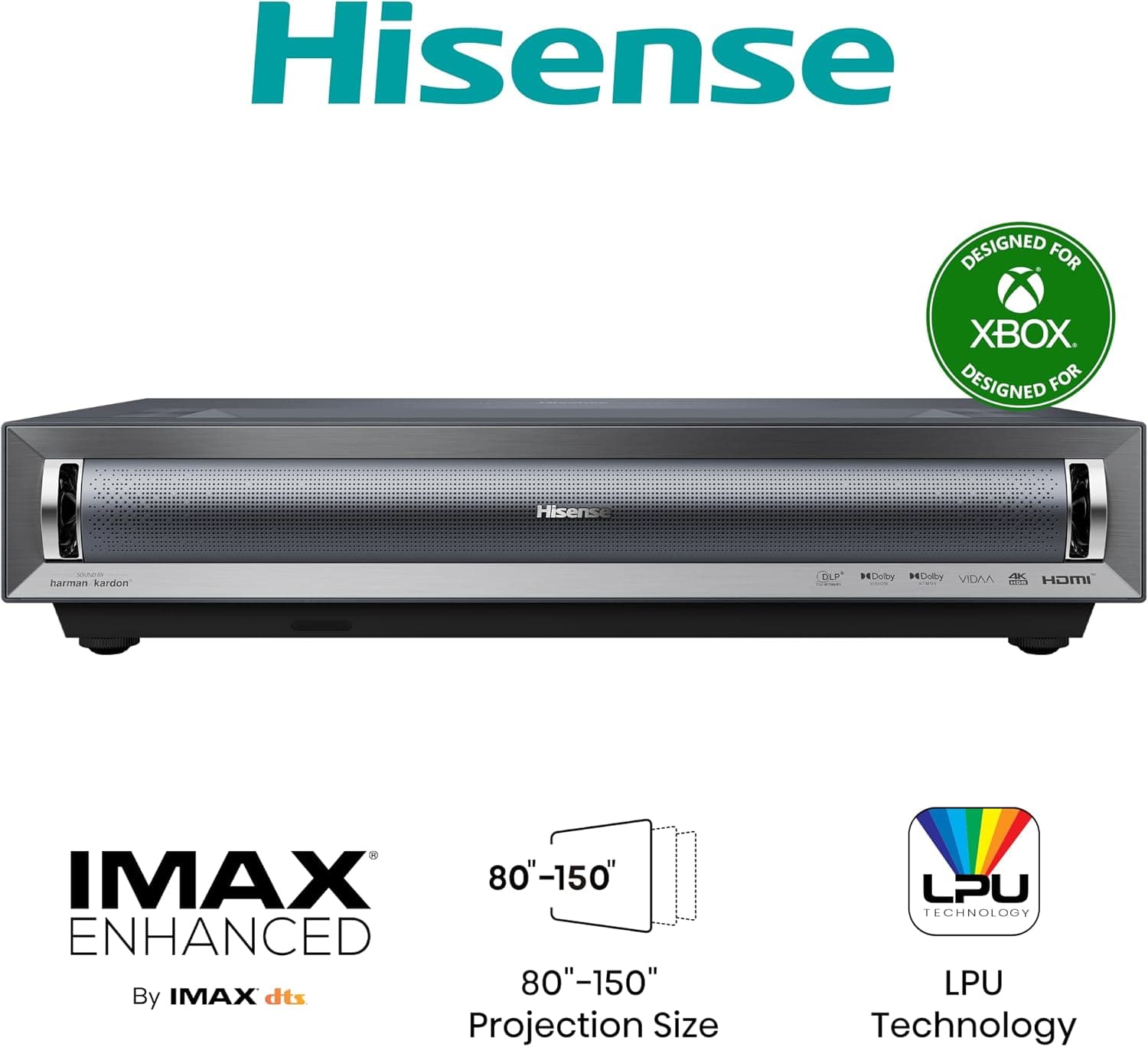 ویدئو پروژکتور Hisense لیزری سهگانه پرتاب فوقکوتاه 4K UHD مدل PX3-PRO ویدئو پروژکتور Hisense لیزری سهگانه پرتاب فوقکوتاه 4K UHD مدل PX3-PRO
