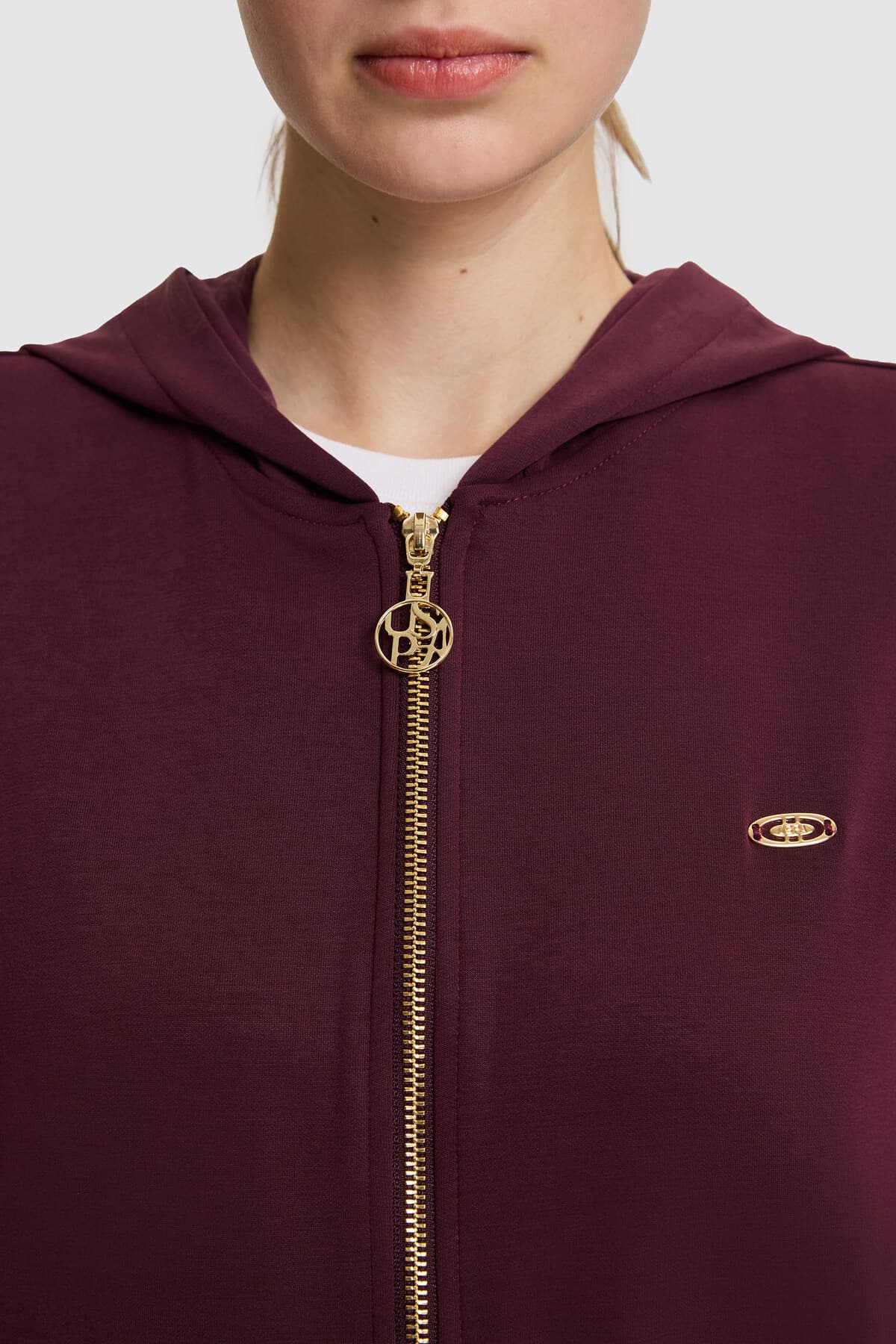 سوئیشرت زنانه U.S. Polo Assn. زرشکی مدل 50326767-VR180 سوئیشرت زنانه U.S. Polo Assn. زرشکی مدل 50326767-VR180