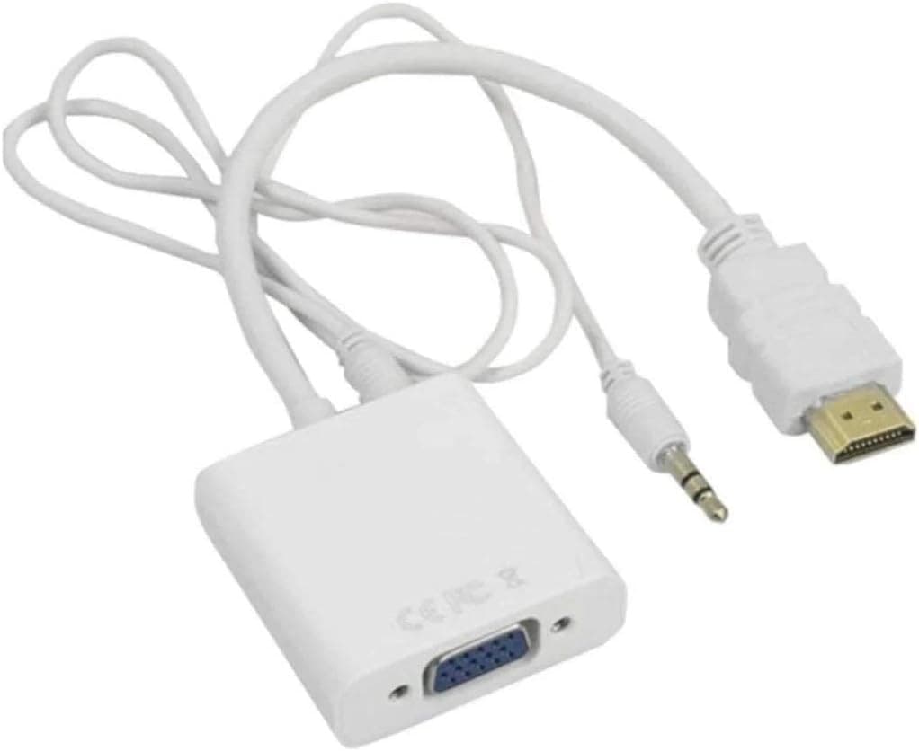 کابل مبدل HDMI به VGA Alfais با پشتیبانی از صدا مدل 4548 کابل مبدل HDMI به VGA Alfais با پشتیبانی از صدا مدل 4548