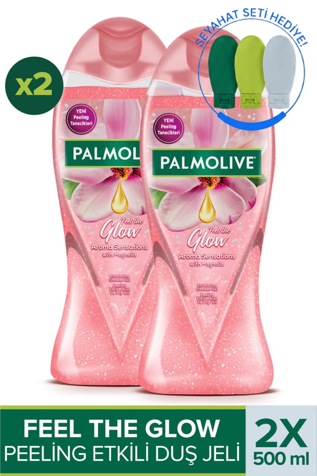 شامپو بدن Palmolive Aroma Sensations Feel The Glow 500 ml x2 عدد شامپو بدن Palmolive Aroma Sensations Feel The Glow 500 ml x2 عدد