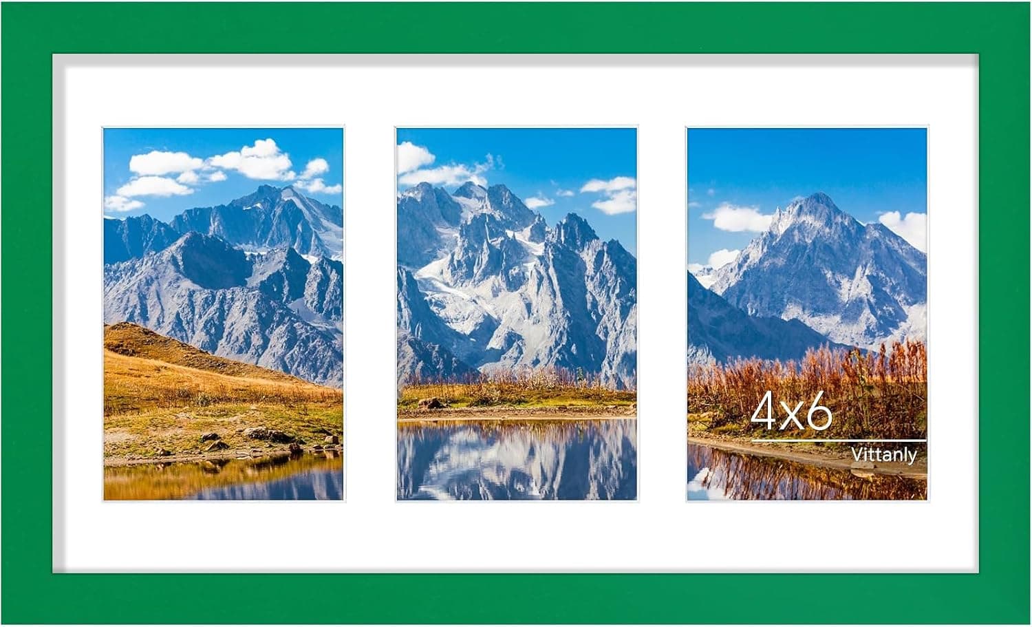 قاب عکس کلاژ Vittanly سایز 8x10 دیواری و رومیزی طبیعی روشن قاب عکس کلاژ Vittanly سایز 8x10 دیواری و رومیزی طبیعی روشن