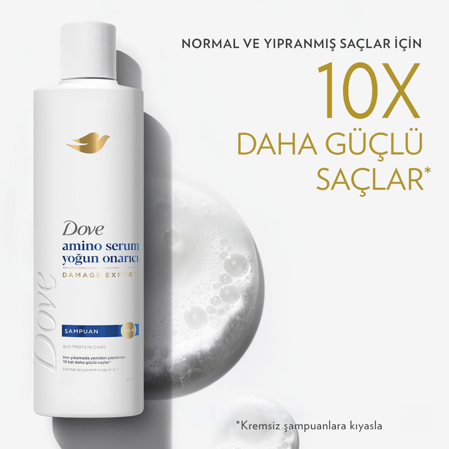 شامپو Dove آمینو سرم ترمیمکننده عمیق 375 ml شامپو Dove آمینو سرم ترمیمکننده عمیق 375 ml