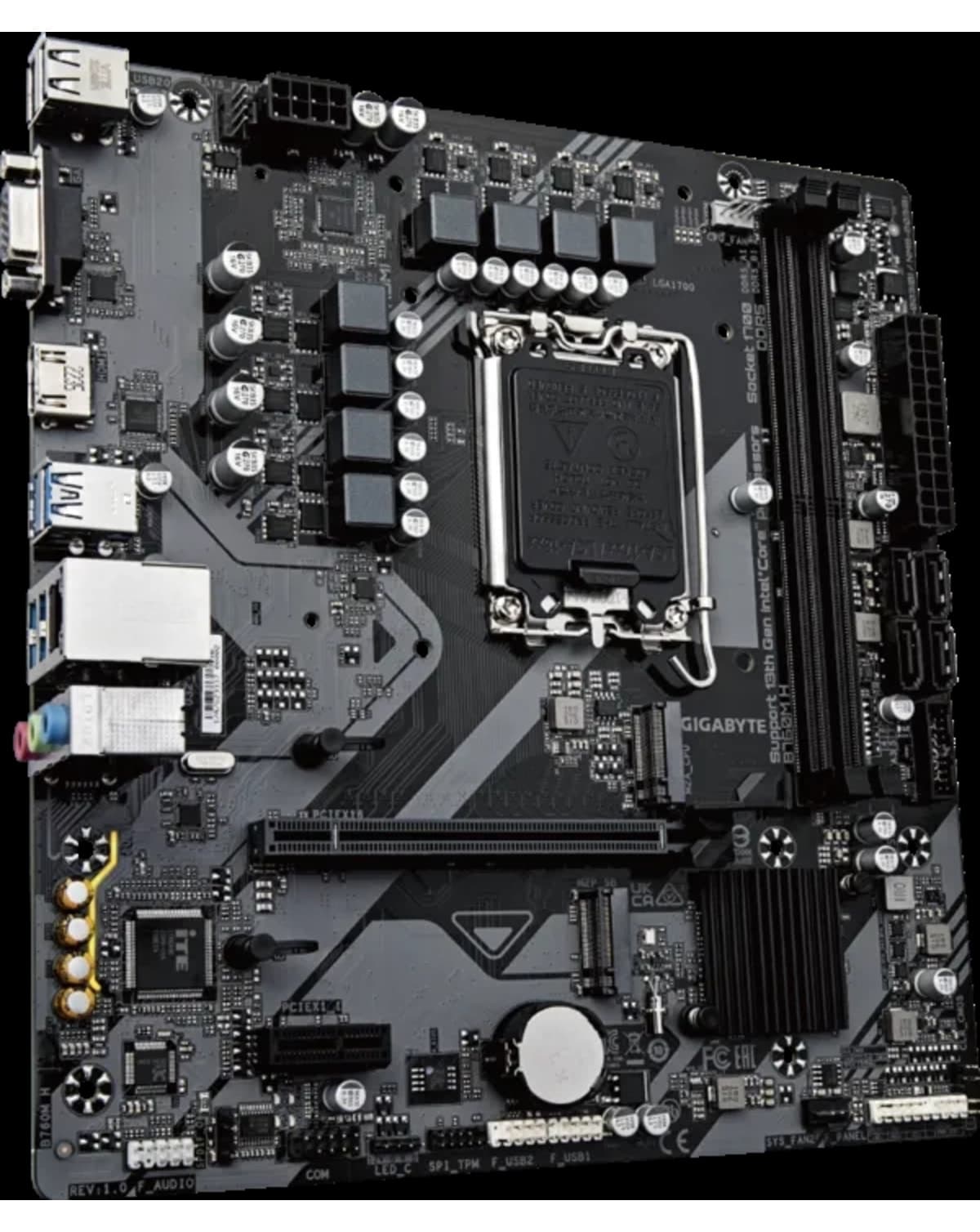 مادربرد Gigabyte B760M H DDR5 HDMI VGA MATX 1700P مادربرد Gigabyte B760M H DDR5 HDMI VGA MATX 1700P
