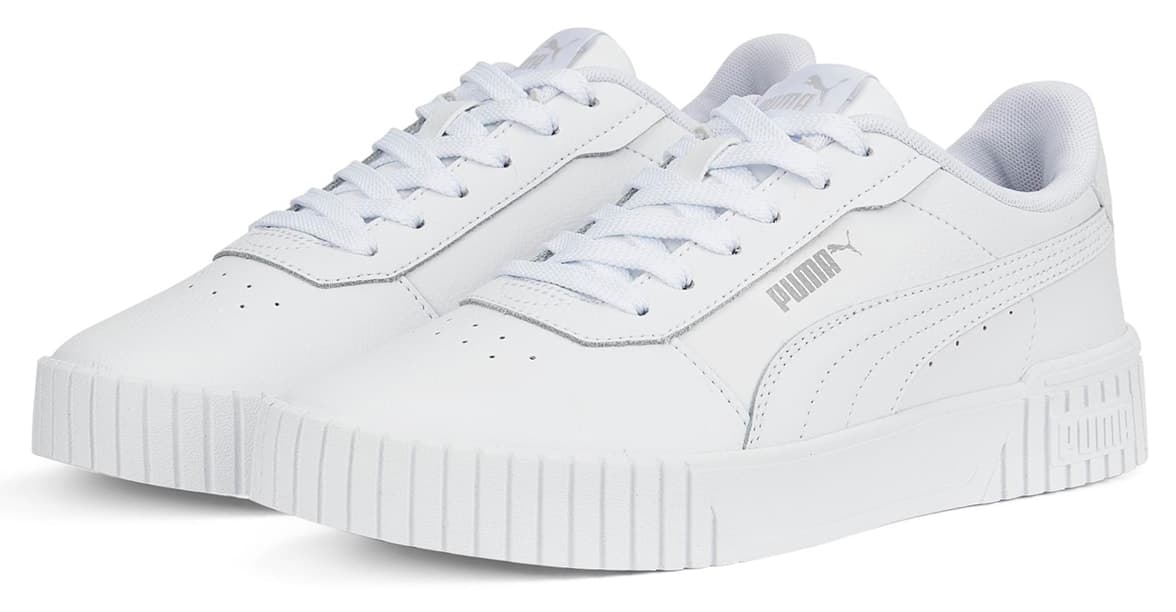 کفش اسنیکر زنانه Puma سفید Carina 2.0 مدل 38584902 کفش اسنیکر زنانه Puma سفید Carina 2.0 مدل 38584902