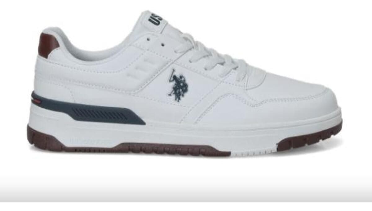 کفش ورزشی مردانه U.S. Polo Assn. سفید آناتومیک راحتی مدل JADES 6PR کفش ورزشی مردانه U.S. Polo Assn. سفید آناتومیک راحتی مدل JADES 6PR