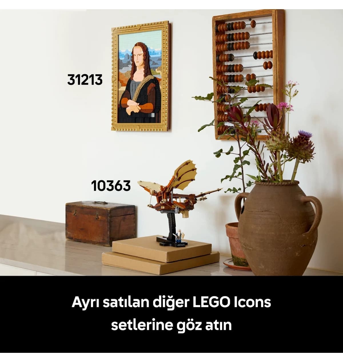 لگو Icons Leonardo da Vinci'nin Uçan Makinesi مدل 10363 لگو Icons Leonardo da Vinci'nin Uçan Makinesi مدل 10363