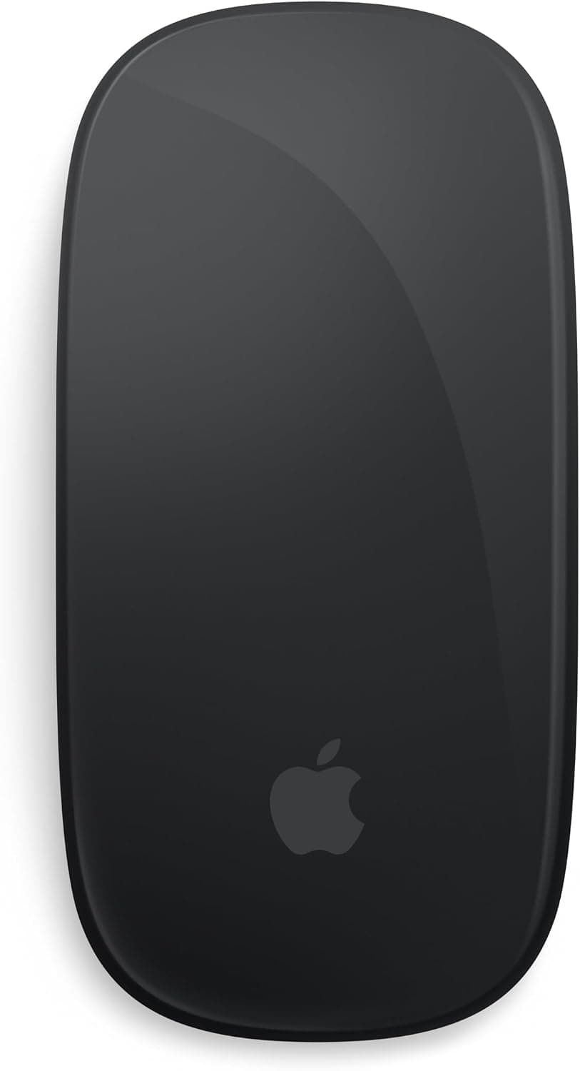 ماوس بیسیم Apple مدل Magic Mouse با سطح لمسی چندلمسی مشکی ماوس بیسیم Apple مدل Magic Mouse با سطح لمسی چندلمسی مشکی