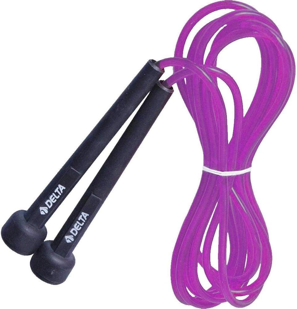 طناب پرش Delta Spor با طول قابل تنظیم Deluxe مشکی طناب پرش Delta Spor با طول قابل تنظیم Deluxe مشکی