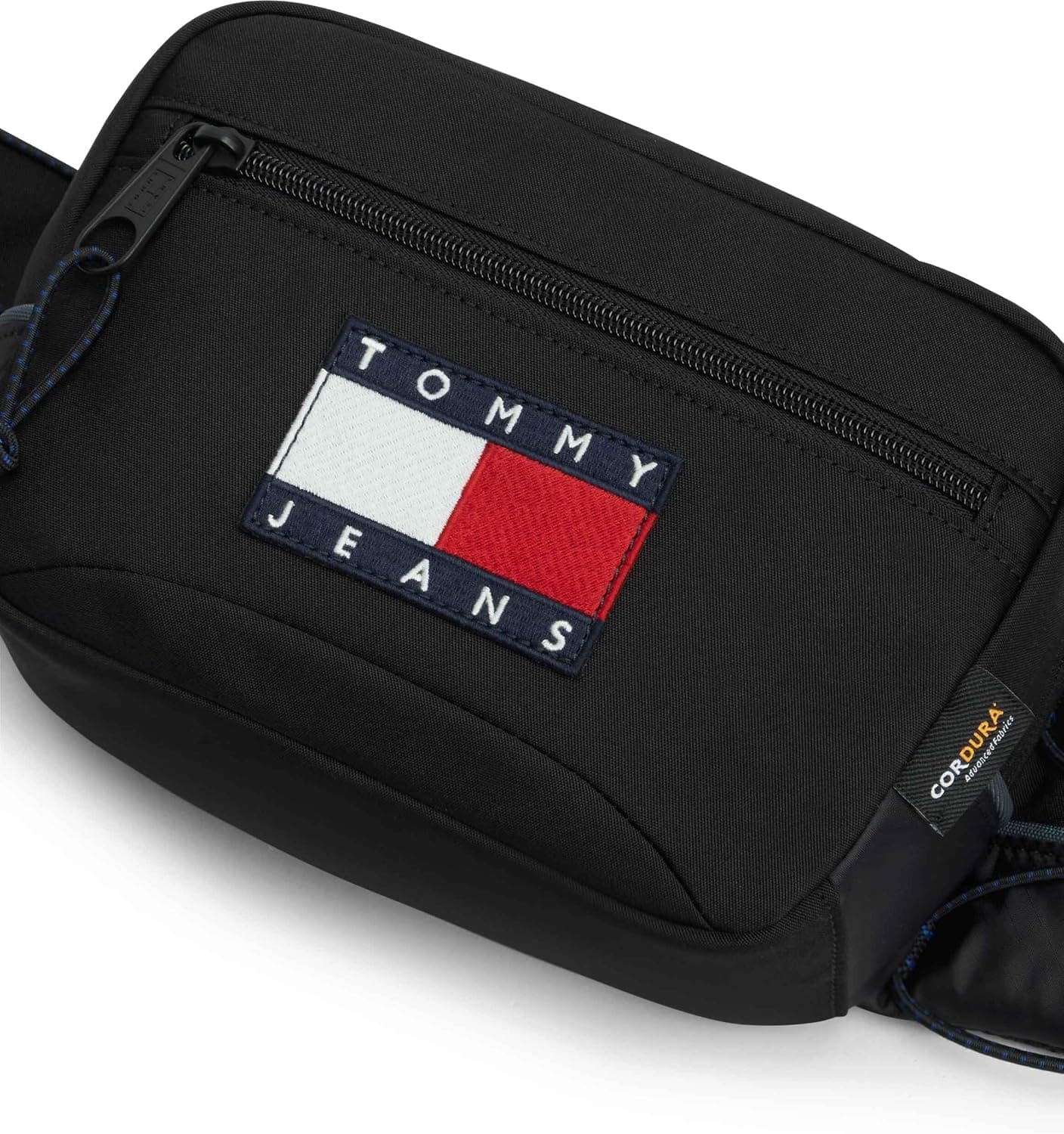 کیف کمری مردانه Tommy Hilfiger مشکی با لوگوی برند مدل AM0AM13872 BDS کیف کمری مردانه Tommy Hilfiger مشکی با لوگوی برند مدل AM0AM13872 BDS