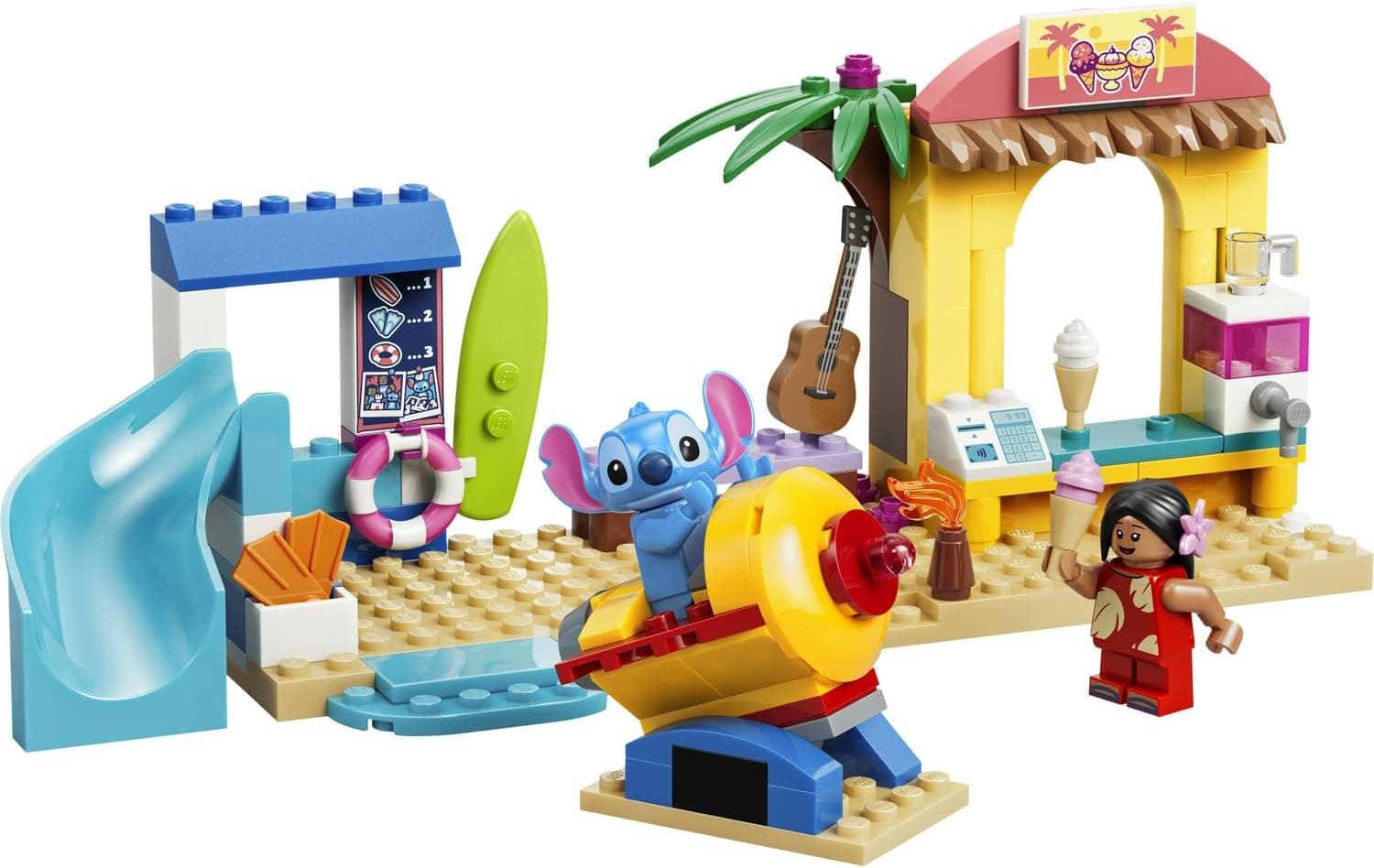 لگو Disney Lilo و Stitch سرگرمی ساحلی مدل 43280 لگو Disney Lilo و Stitch سرگرمی ساحلی مدل 43280