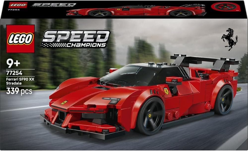 لگو Speed Champions Ferrari SF90 XX Stradale ماشین اسپرت مدل 77254 لگو Speed Champions Ferrari SF90 XX Stradale ماشین اسپرت مدل 77254