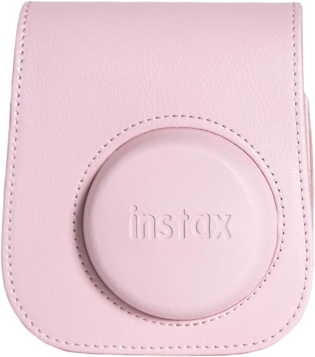 کیف Fujifilm Instax Mini 12 چرمی صورتی کیف Fujifilm Instax Mini 12 چرمی صورتی
