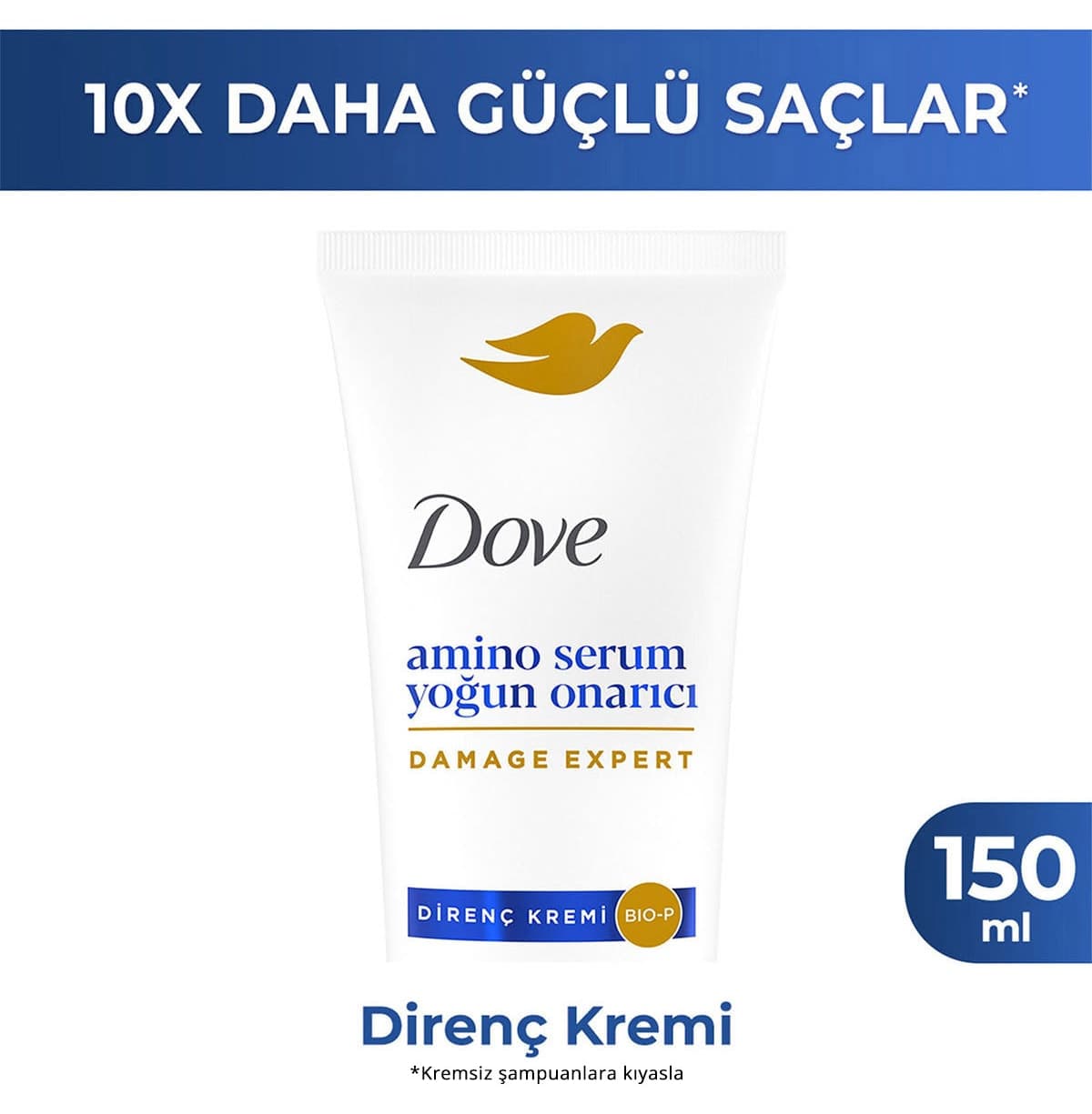 کرم ضدآسیب مقاومکننده Dove Amino Serum ترمیمکننده شدید 150 ml کرم ضدآسیب مقاومکننده Dove Amino Serum ترمیمکننده شدید 150 ml