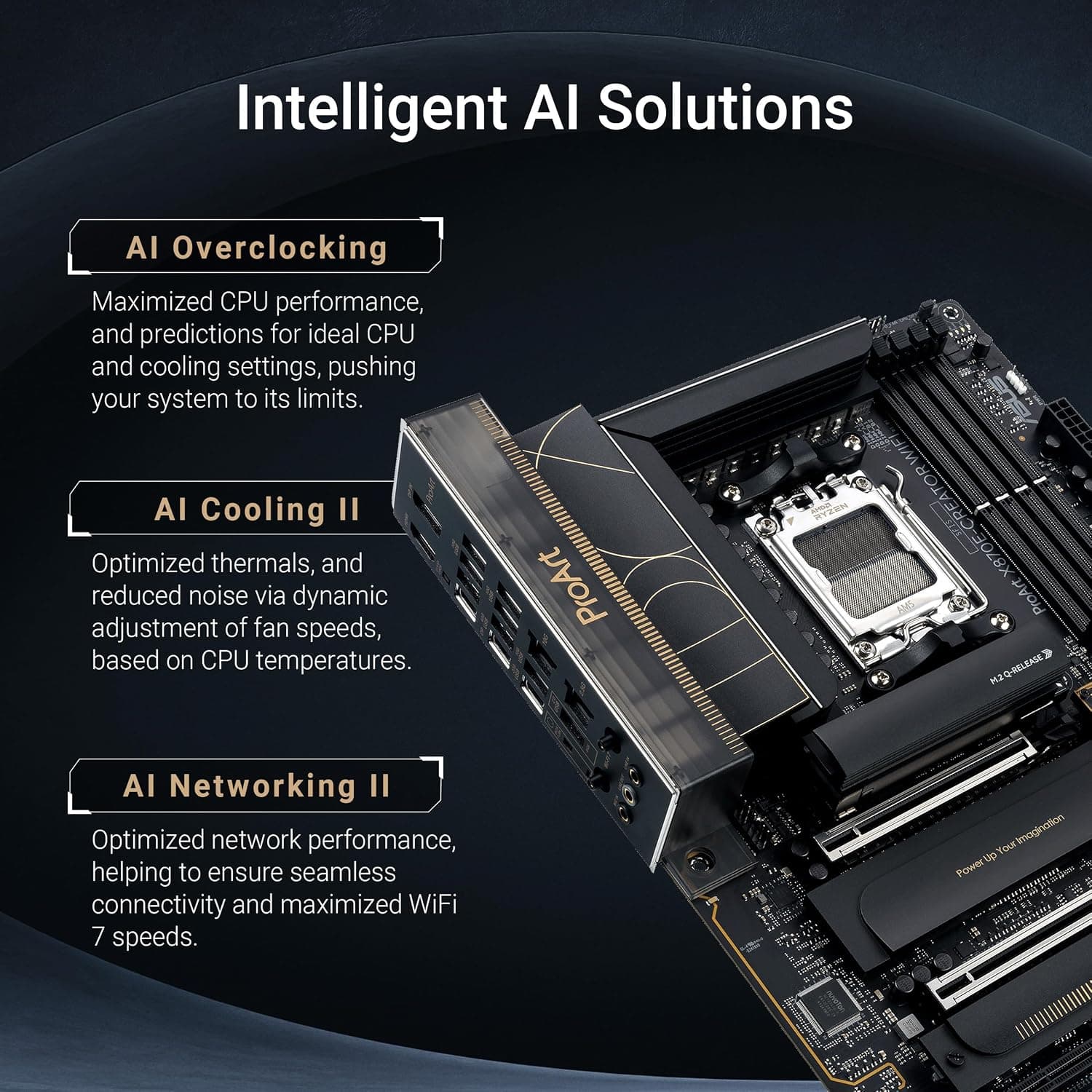 مادربرد ASUS ProArt X870E-CREATOR WIFI با چیپست AMD X870E مادربرد ASUS ProArt X870E-CREATOR WIFI با چیپست AMD X870E
