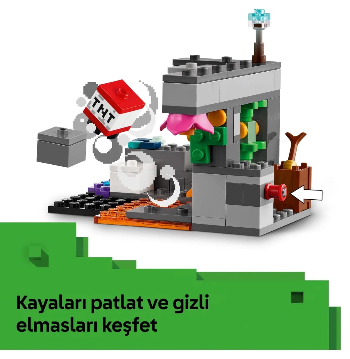لگو Minecraft رویارویی با نگهبان 238 قطعه مدل 21274 لگو Minecraft رویارویی با نگهبان 238 قطعه مدل 21274