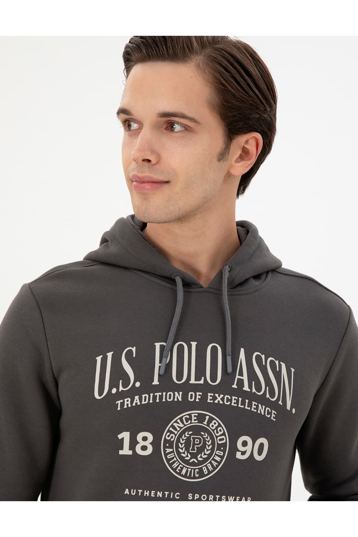 سویشرت مردانه U.S. Polo Assn. ذغالی مدل 50293446-VR006 سویشرت مردانه U.S. Polo Assn. ذغالی مدل 50293446-VR006