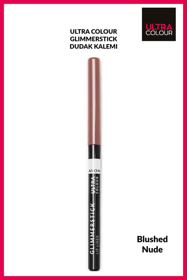 مداد لب Avon Ultra Color Glimmerstick رنگ نود گلبهی مداد لب Avon Ultra Color Glimmerstick رنگ نود گلبهی