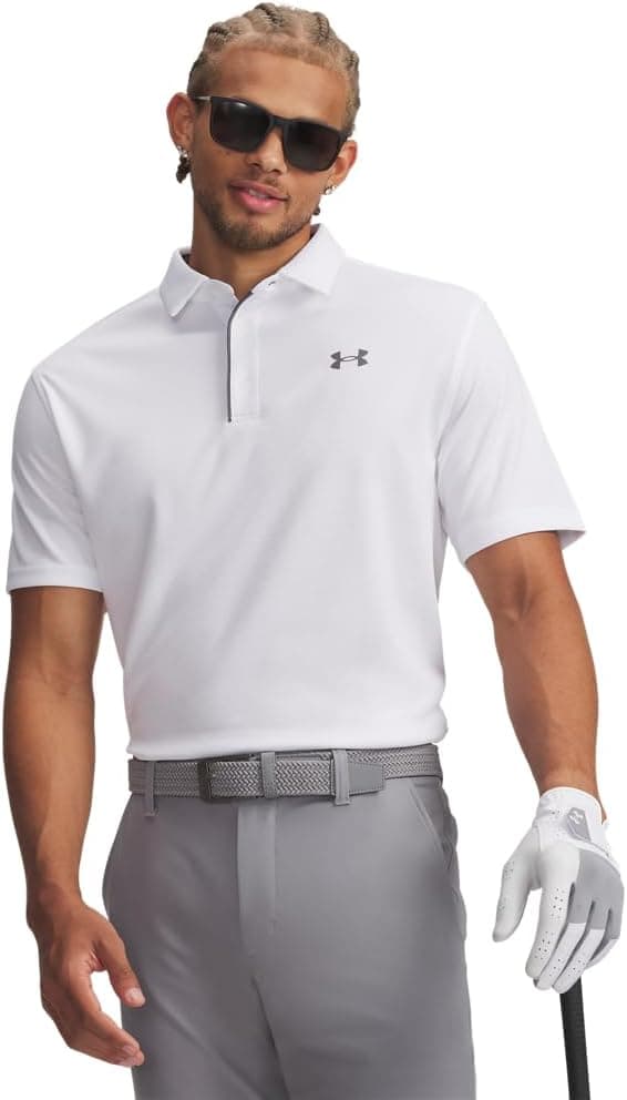 تیشرت مردانه Under Armour Tech Polo سفید مدل 1290140 تیشرت مردانه Under Armour Tech Polo سفید مدل 1290140