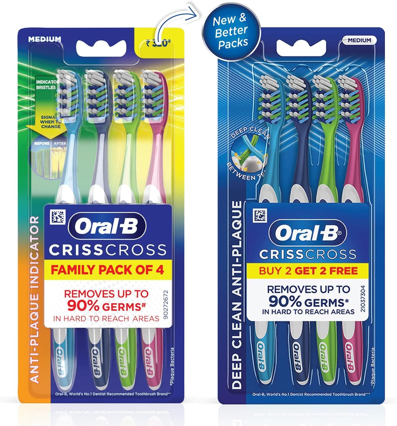 مسواک با برس متوسط Oral-B Pro health مسواک با برس متوسط Oral-B Pro health