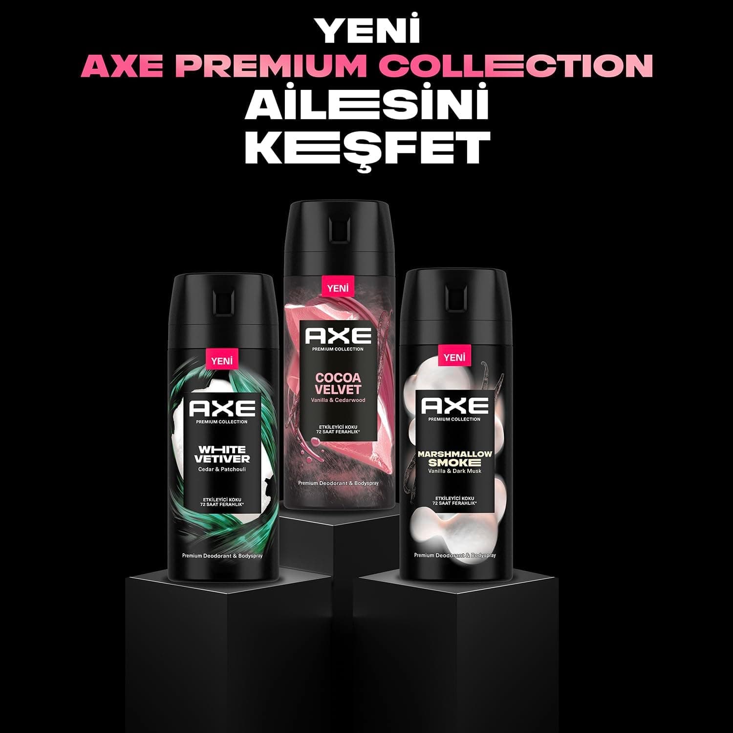 دئودورانت و بادیاسپری مردانه AXE Cocoa Velvet 150 Ml دئودورانت و بادیاسپری مردانه AXE Cocoa Velvet 150 Ml