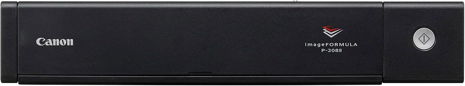 اسکنر اسنادی قابل حمل Canon دورو A4 تغذیه خودکار 10x مدل P-208II مشکی اسکنر اسنادی قابل حمل Canon دورو A4 تغذیه خودکار 10x مدل P-208II مشکی