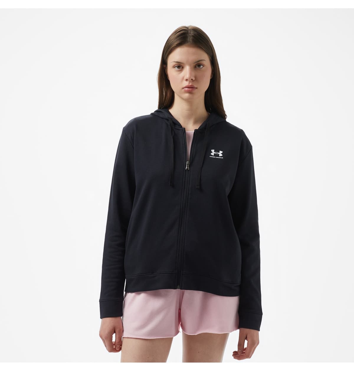 ژاکت زنانه Under Armour مشکی Rival Terry Fz ژاکت زنانه Under Armour مشکی Rival Terry Fz