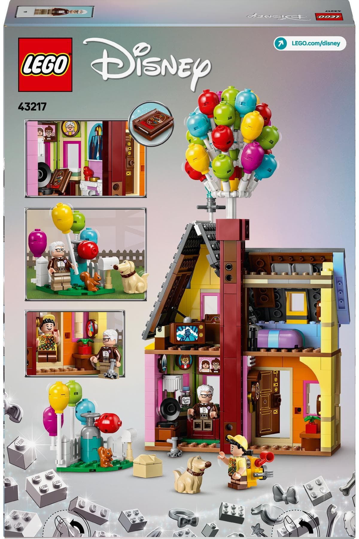 لگو خانه Disney Pixar Up مدل 43217 با 598 قطعه لگو خانه Disney Pixar Up مدل 43217 با 598 قطعه