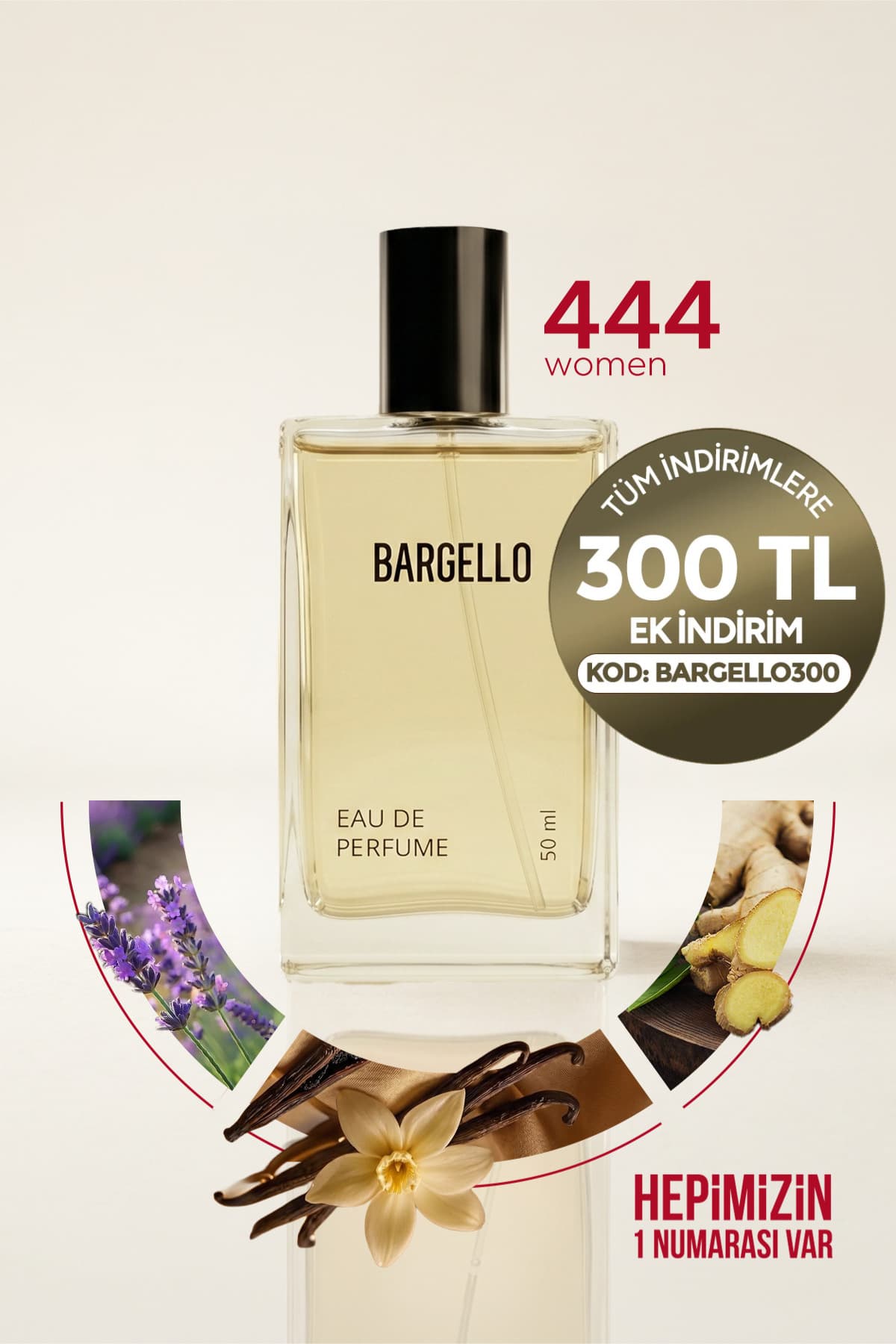 عطر زنانه Bargello ادو پرفیوم شرقی 50 ml مدل 444 عطر زنانه Bargello ادو پرفیوم شرقی 50 ml مدل 444