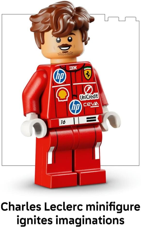 لگو Editions Scuderia Ferrari HP Charles Leclerc کلاه مدل 43014 لگو Editions Scuderia Ferrari HP Charles Leclerc کلاه مدل 43014