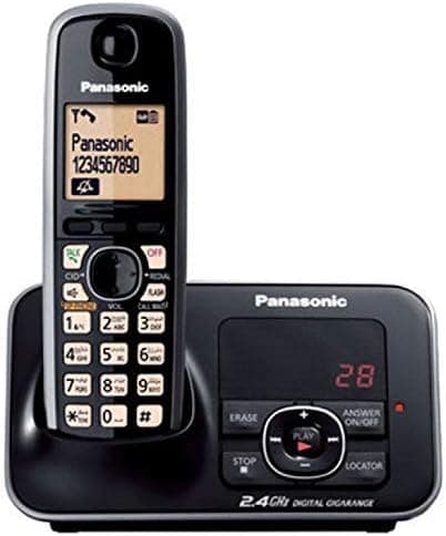 تلفن بیسیم Panasonic مدل KX-TG3721BX مشکی تکبسته تلفن بیسیم Panasonic مدل KX-TG3721BX مشکی تکبسته