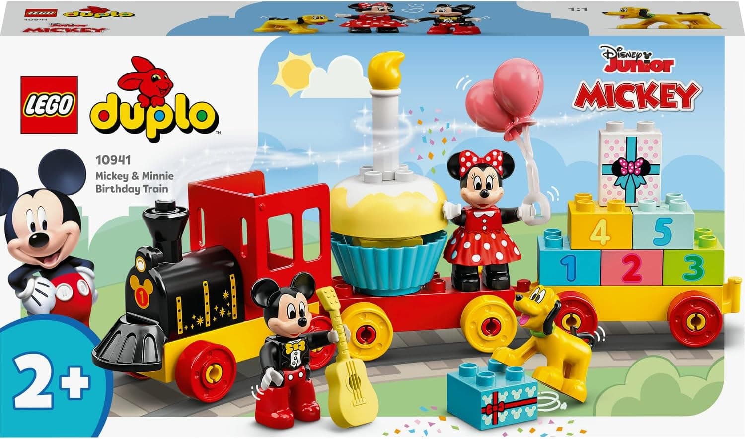 لگو DUPLO قطار تولد Disney Mickey و Minnie مجموعه مدل 10941 لگو DUPLO قطار تولد Disney Mickey و Minnie مجموعه مدل 10941