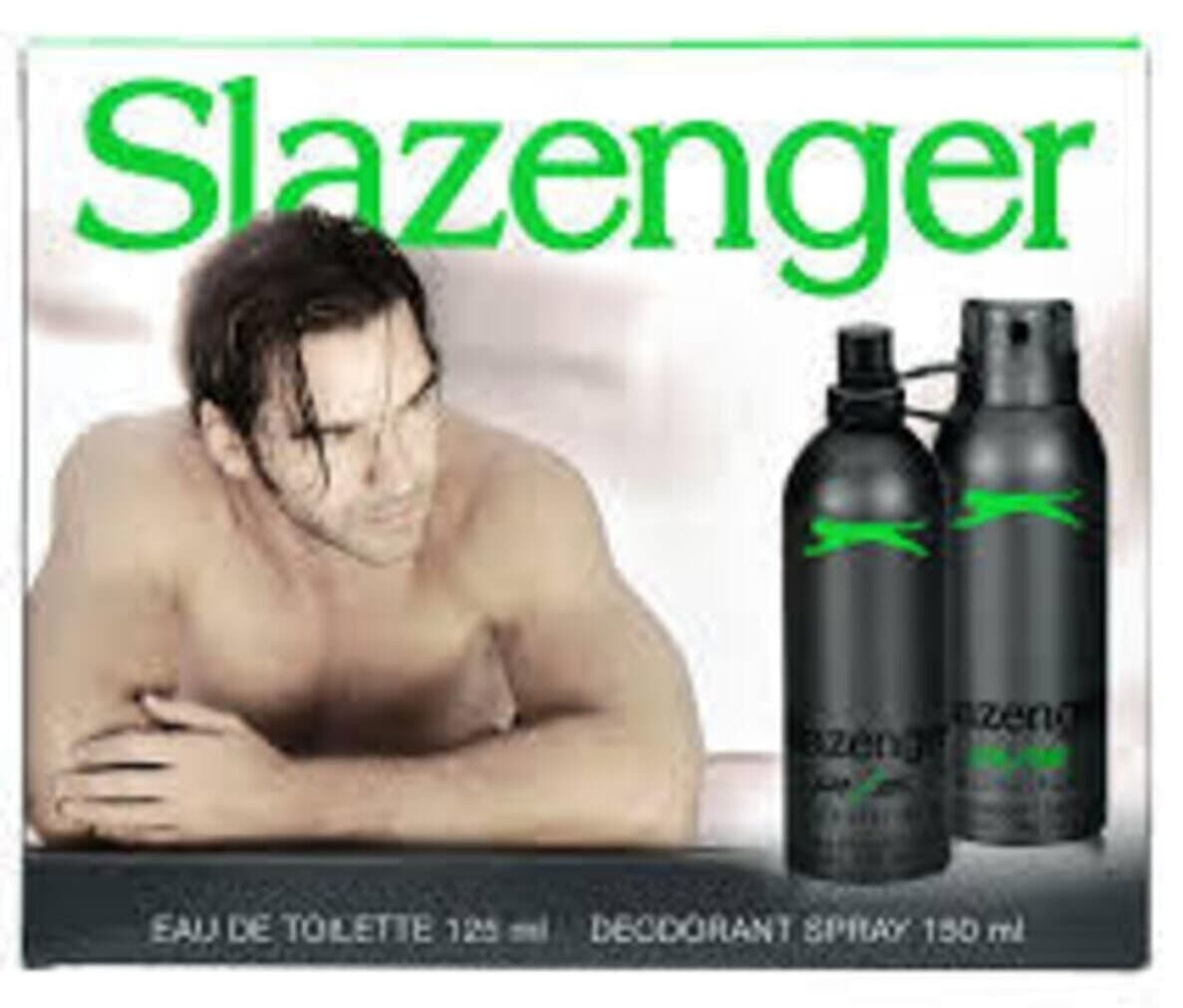 ست کادویی عطر و دئودورانت مردانه Slazenger سبز مدل ACTİVE SPORT ست کادویی عطر و دئودورانت مردانه Slazenger سبز مدل ACTİVE SPORT