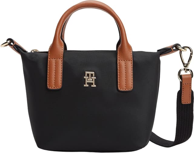 کیف توت زنانه Tommy Hilfiger کوچک مشکی Popette Micro تک سایز کیف توت زنانه Tommy Hilfiger کوچک مشکی Popette Micro تک سایز