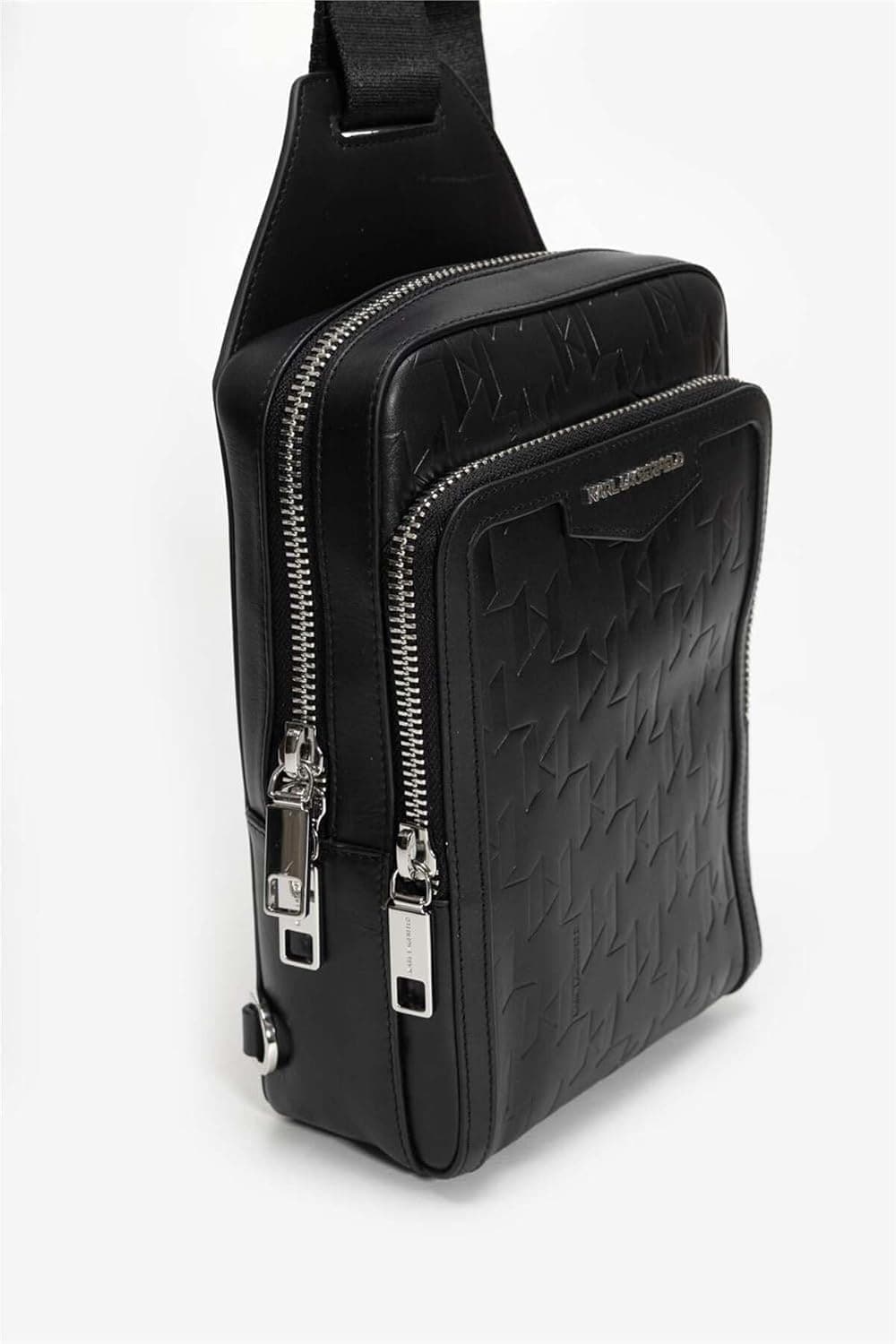کیف رودوشی مردانه KARL LAGERFELD مشکی مدل A1M30398 سایز تک کیف رودوشی مردانه KARL LAGERFELD مشکی مدل A1M30398 سایز تک