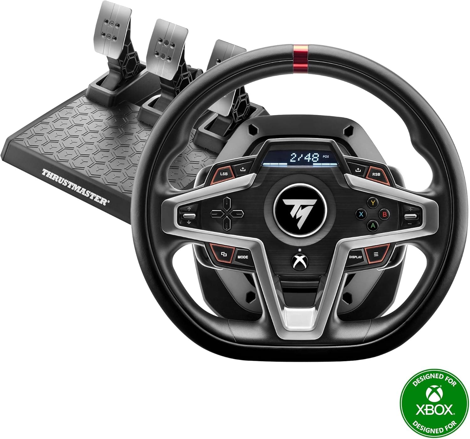 فرمان مسابقهای Thrustmaster Force Feedback مدل T248 برای Xbox Series X|S/Xbox One/PC فرمان مسابقهای Thrustmaster Force Feedback مدل T248 برای Xbox Series X|S/Xbox One/PC