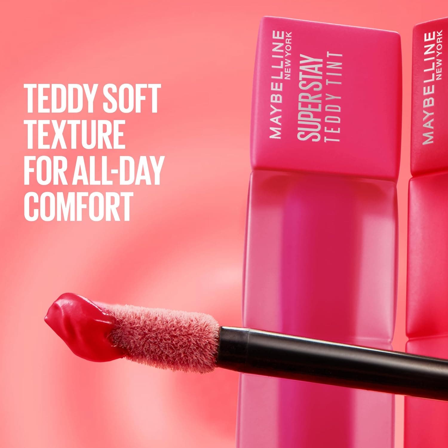 رژ لب MAYBELLINE New York Super Stay Teddy Tint رنگ 50 Wild at Heart رژ لب MAYBELLINE New York Super Stay Teddy Tint رنگ 50 Wild at Heart